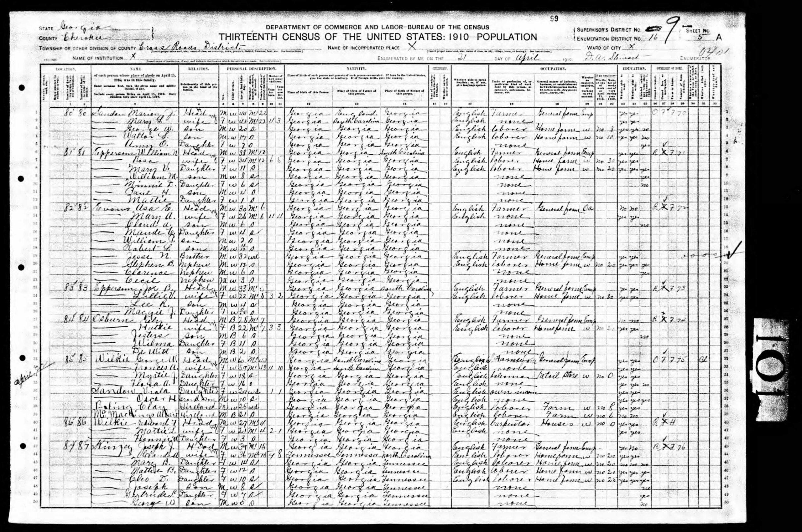 Reconstructing the Black Communities of Forsyth County, Georgia: 1910–1950
